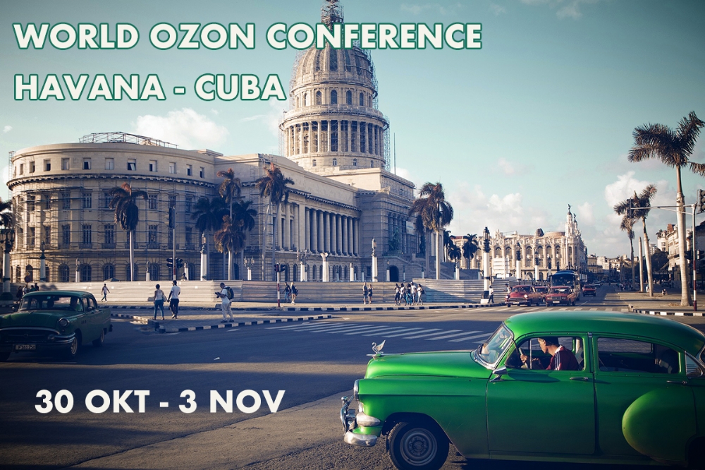Welt-Ozon-Konferenz Havanna Kuba